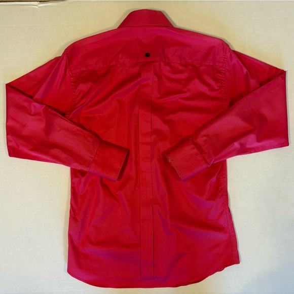 Stone Rose Red River Collection pink long sleeve button down top size small - Picture 4 of 9